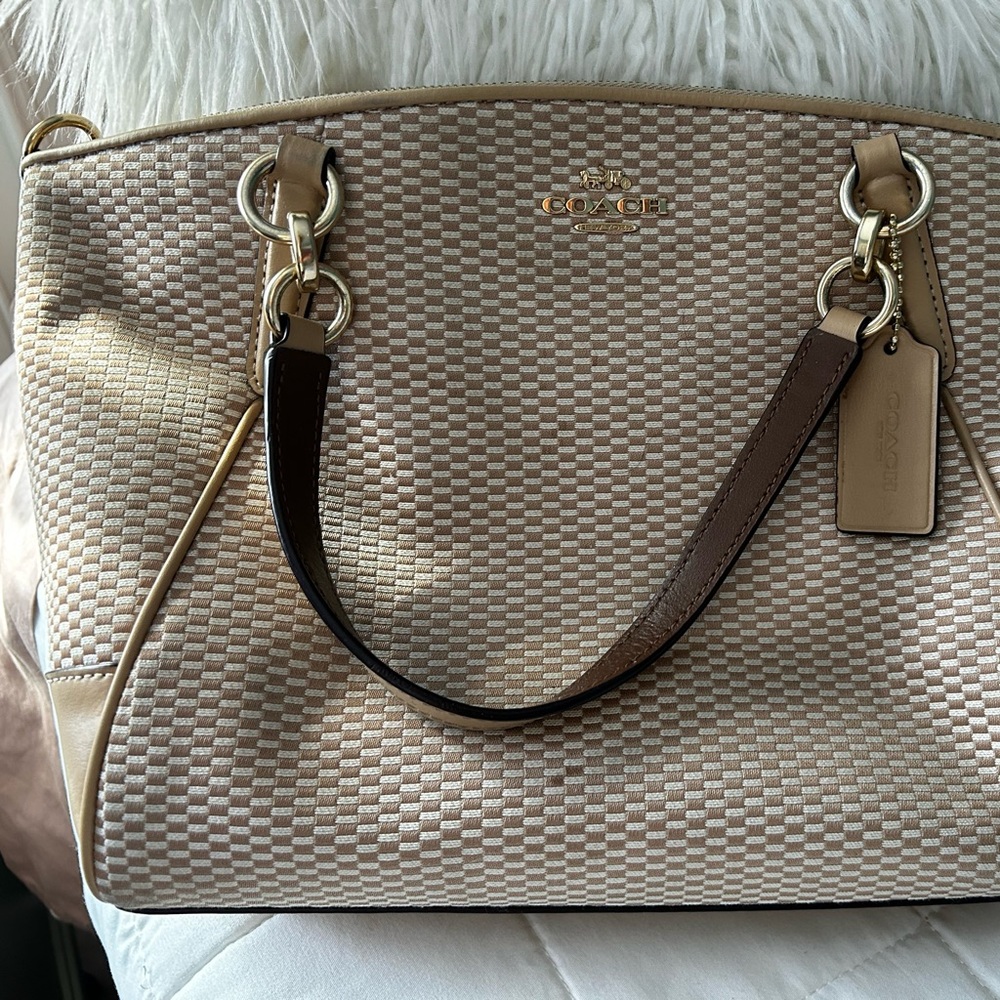 Coach ‘tweed looking’ handbag